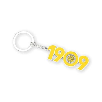 Borussia Dortmund BVB Schlüsselanhänger 1909 aus Metall